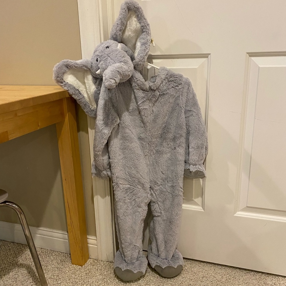 Toddler elephant costume